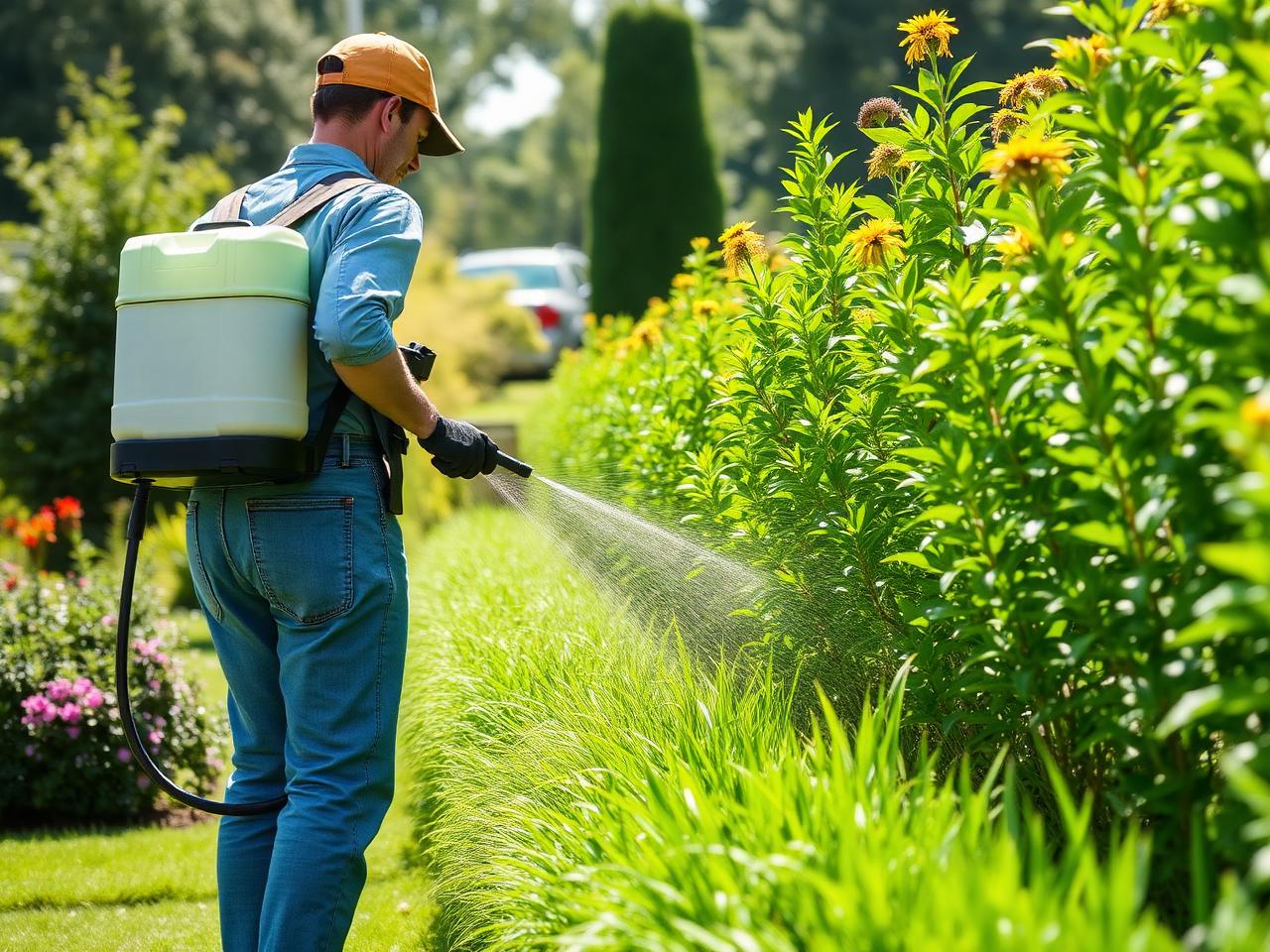 Fumigación de Jardines y Áreas Verdes